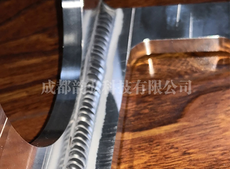 铝合金手工氩弧焊焊缝